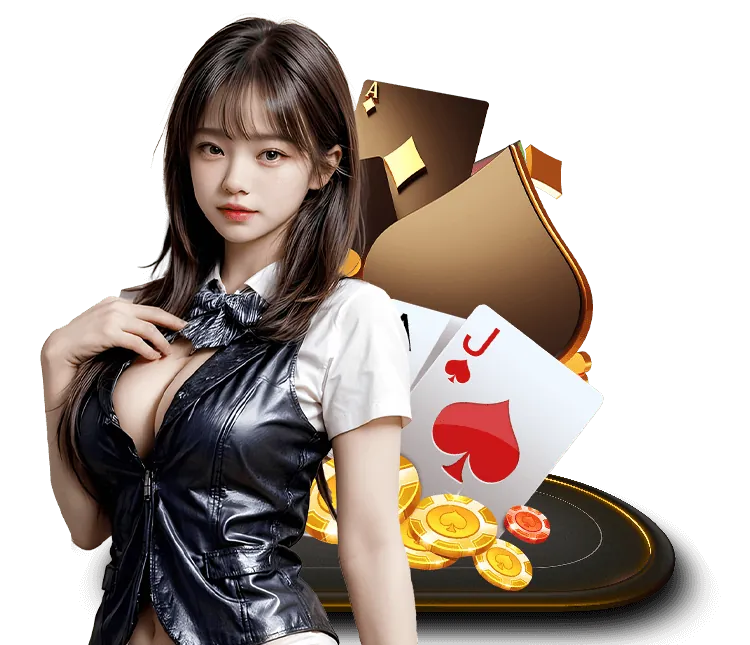 Bàn chơi Dragon Tiger với hai lá bài Rồng và Hổ được chia, người chơi đặt cược vào bên có điểm cao hơn, không khí đơn giản nhưng gay cấn.